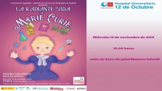 Cartel teatro científico divulgativo