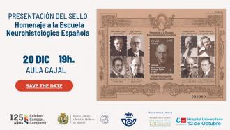 Sello Homenaje a la Escuela Neurohistológica Española