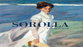 Cuadro Paseo a orillas del Mar de Sorolla