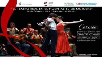 Dos bailarines interpretan Carmen