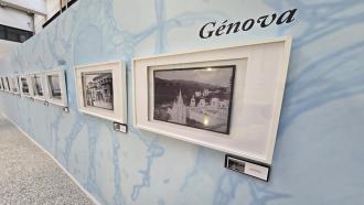 Imagen de una fotografía de Génova de Ramón y Cajal